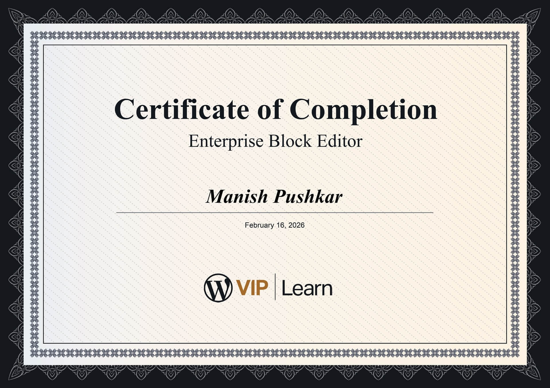 WordPress VIP Enterprise Block Editor