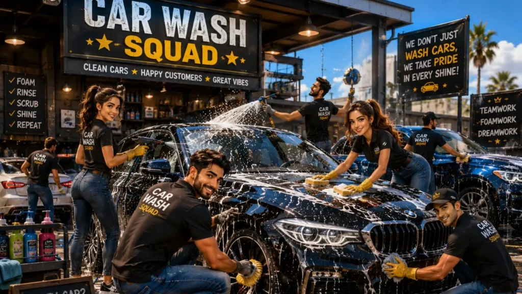 Mf Product Car Wash Management System